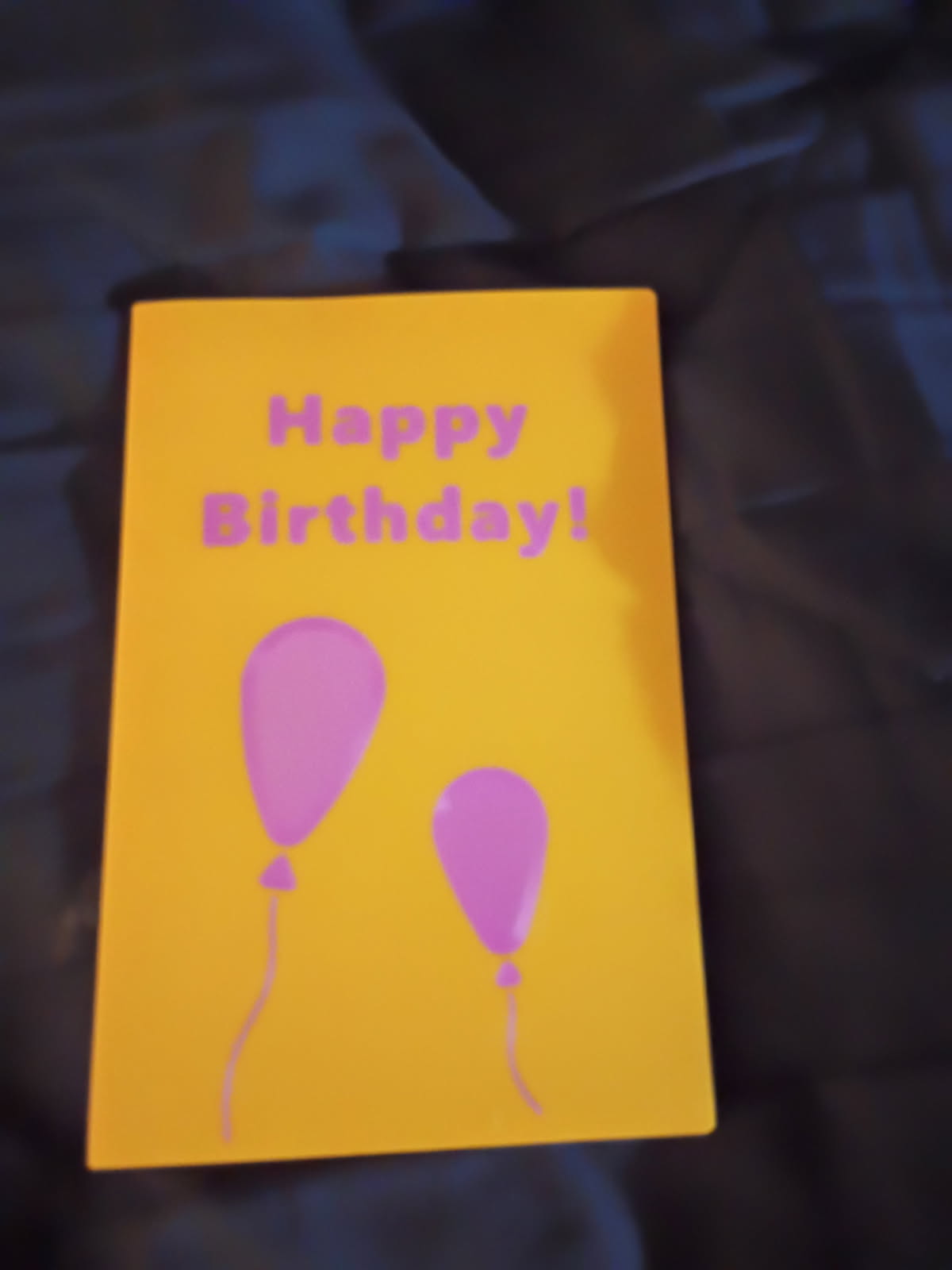 Happy Birthday Card