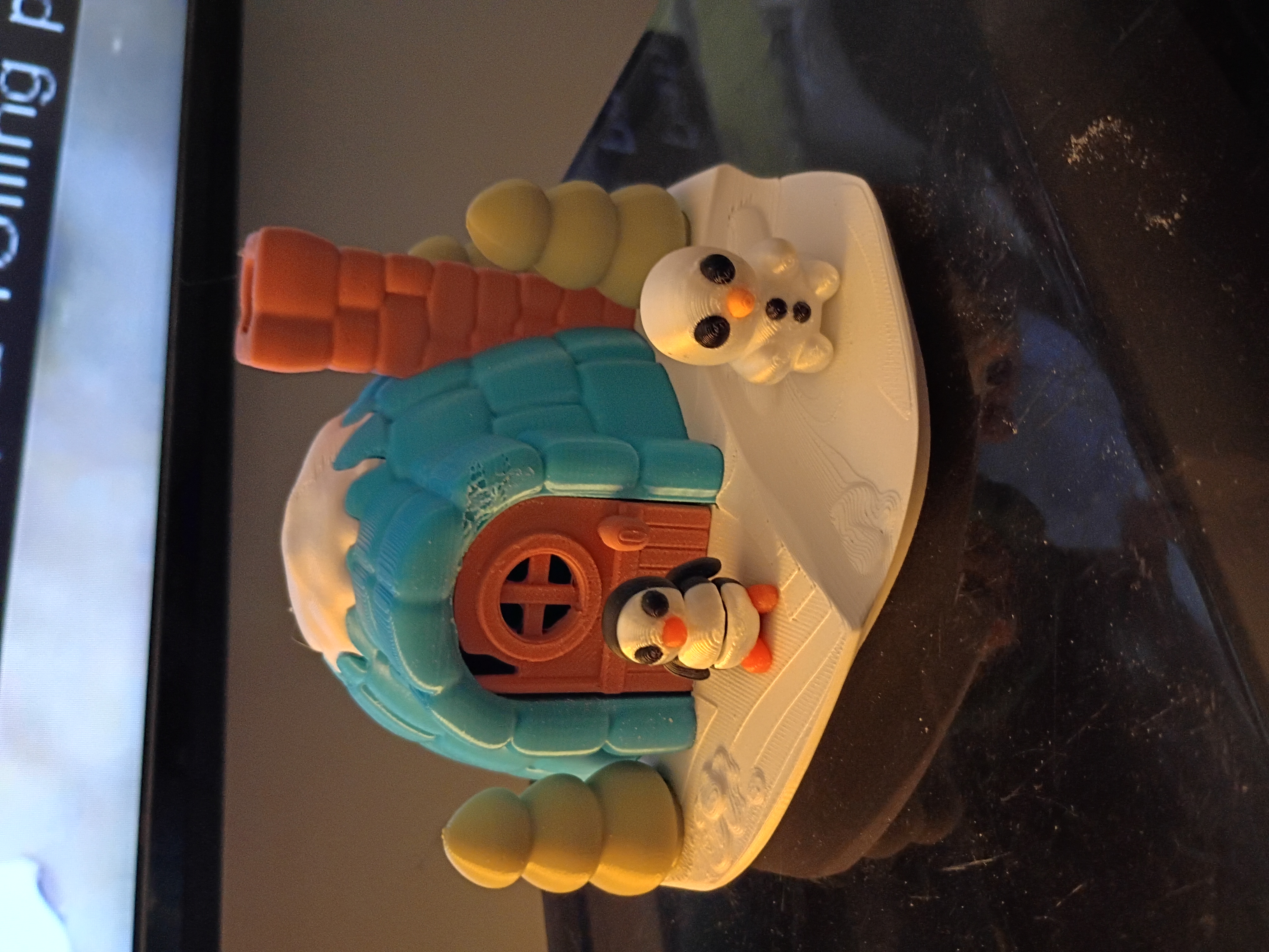 Winter Igloo Scene